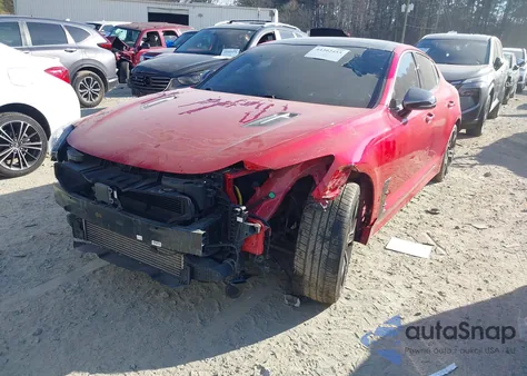 2018 Kia Stinger Gt2 z USA, uszkodzony, nr VIN KNAE55LC6J6021523